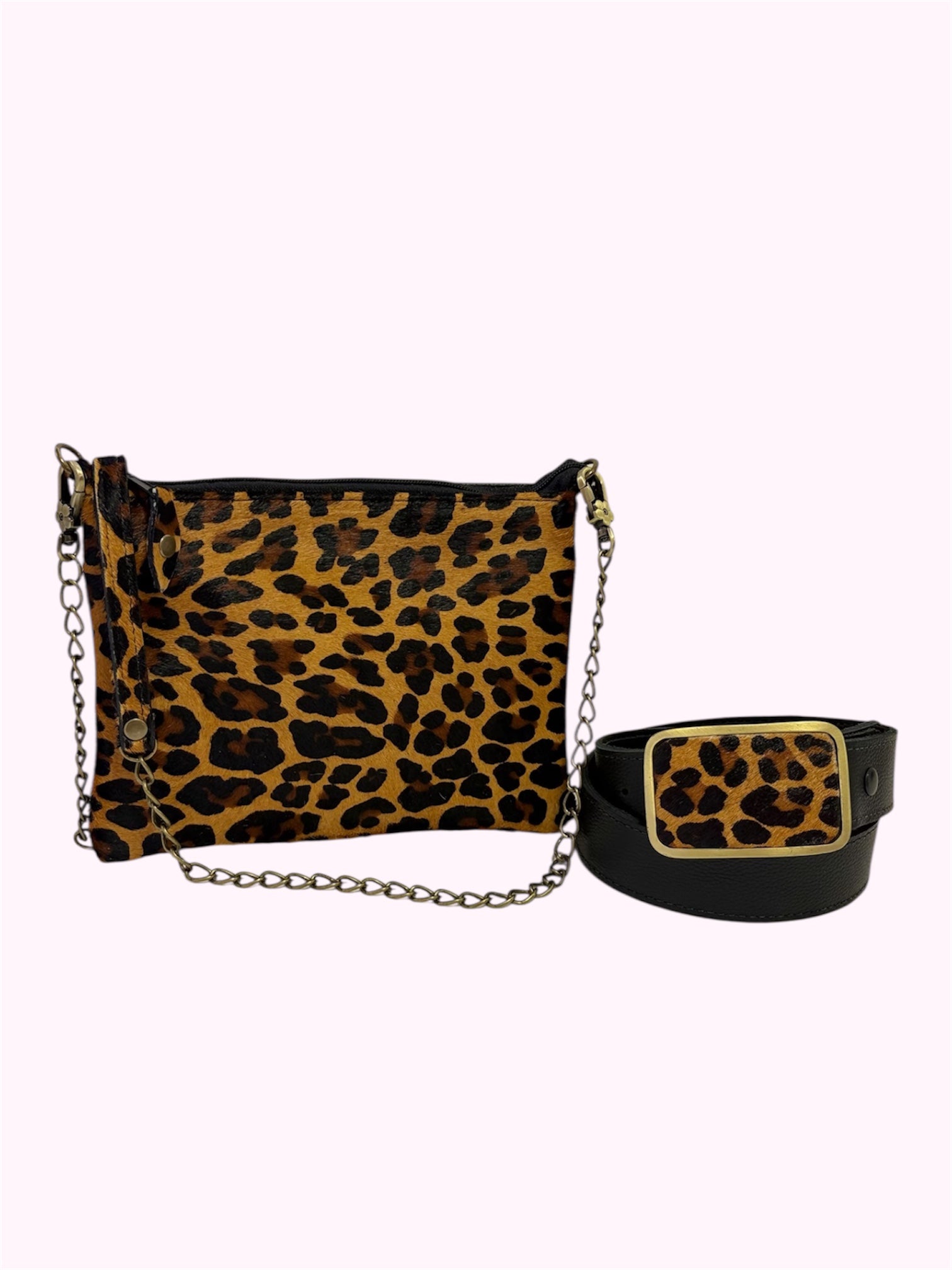 Set Urban Cross Animal Print + Cinturón ARTÉ 2
