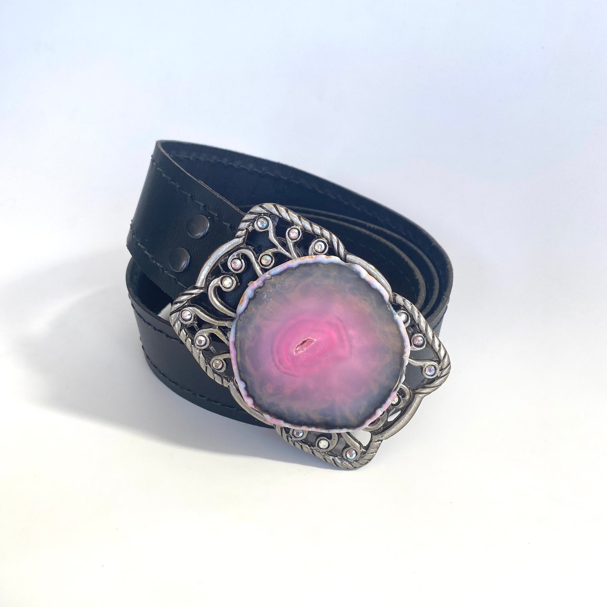 Cinturón Ágata Fucsia