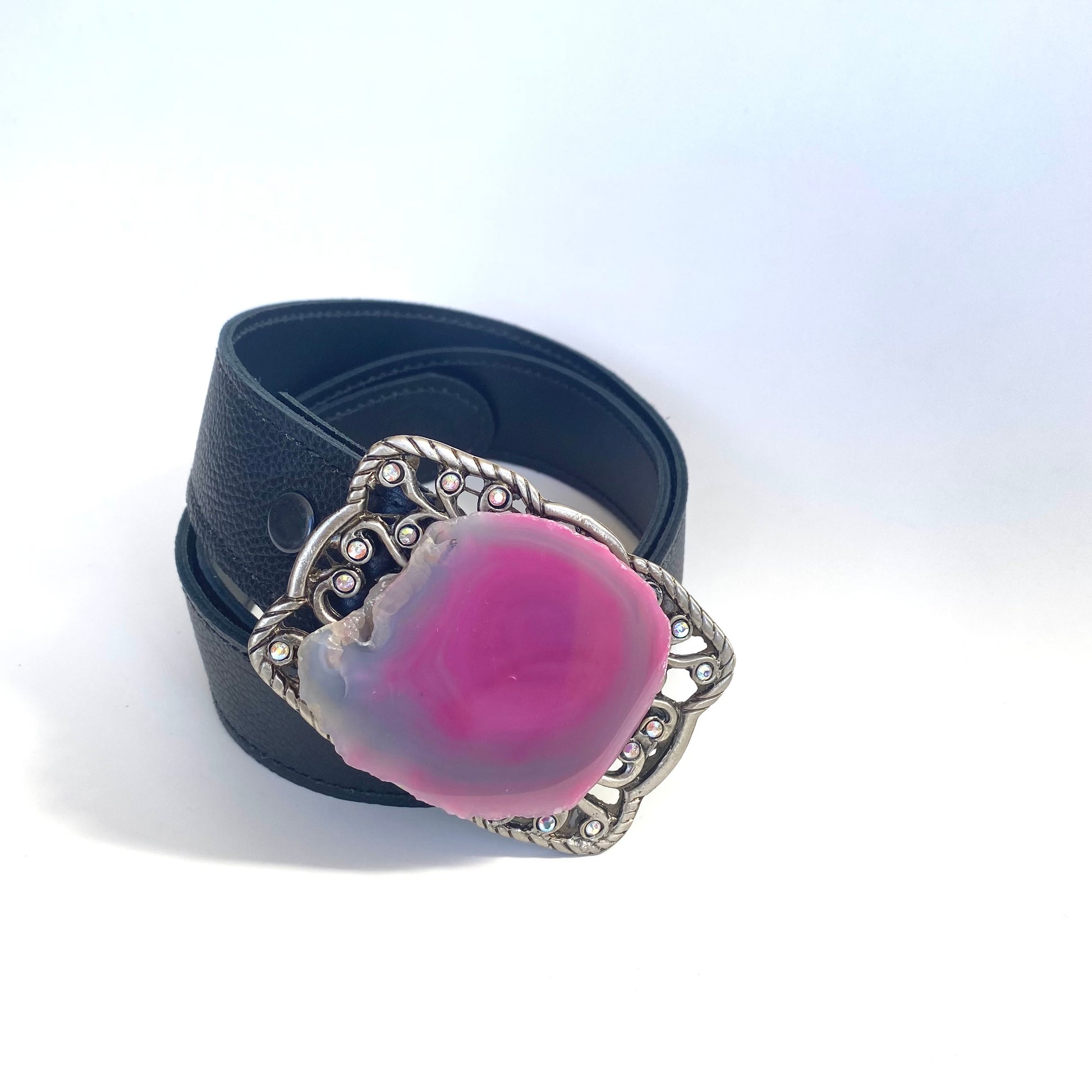 Cinturón Ágata Fucsia