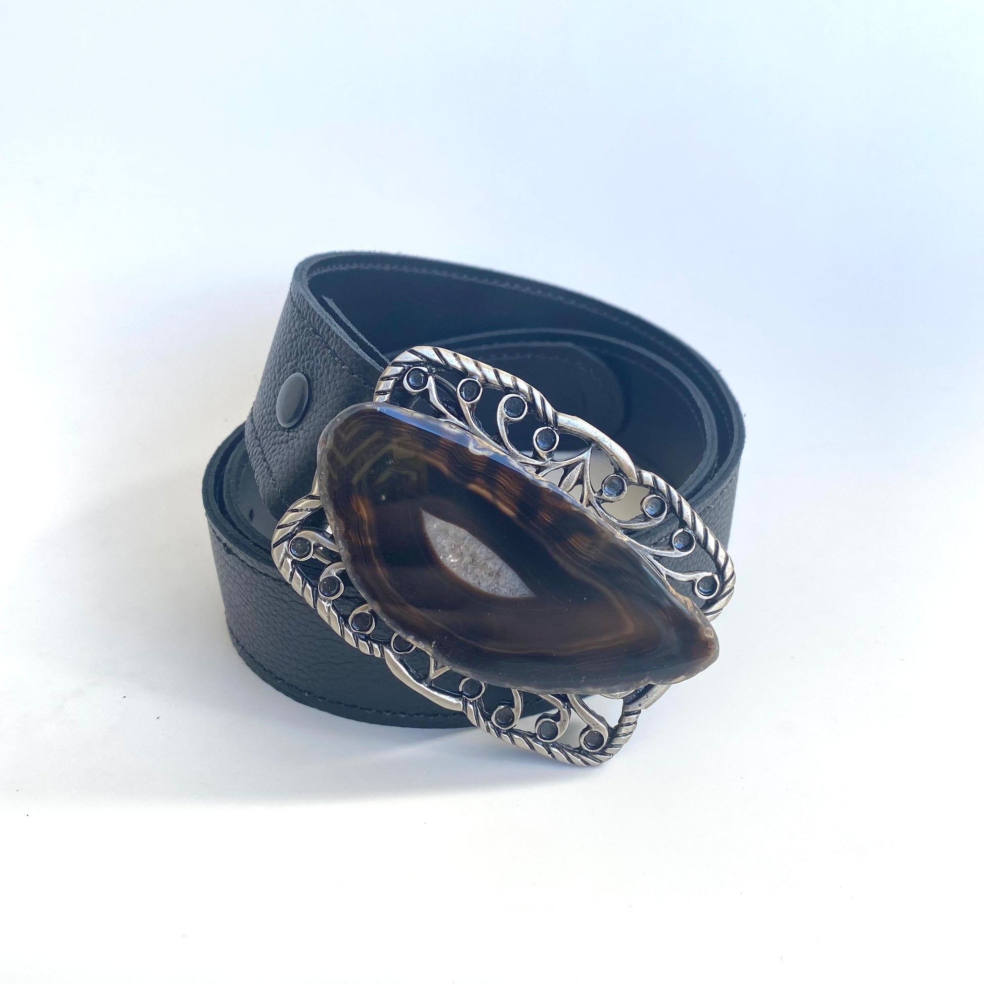 Cinturón Ágata Café