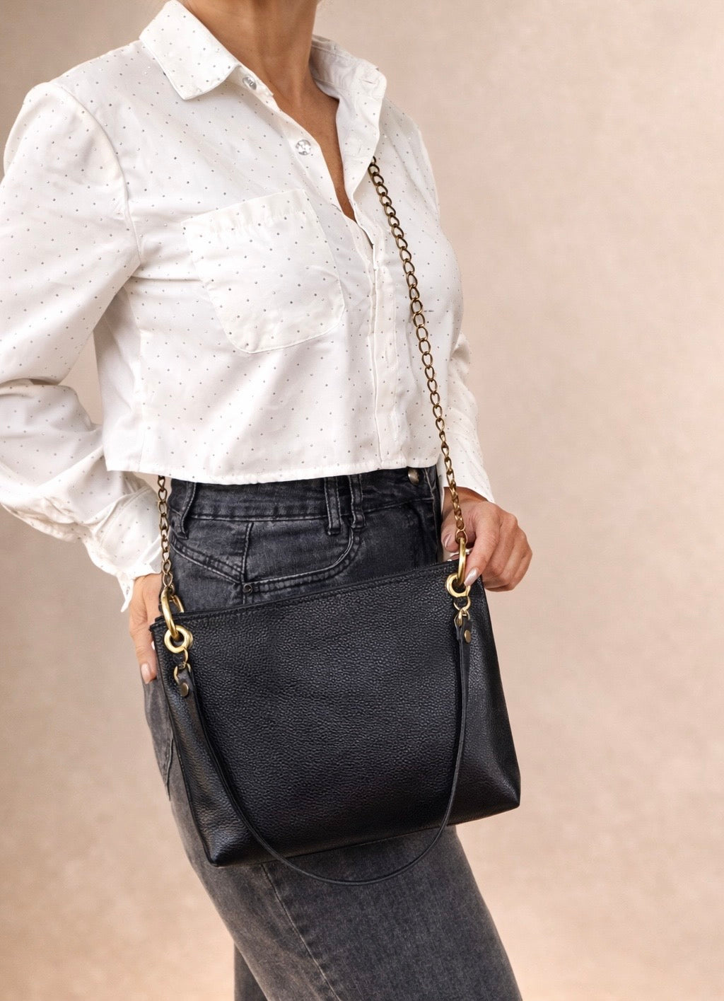 Cartera Imperia Mini Negra