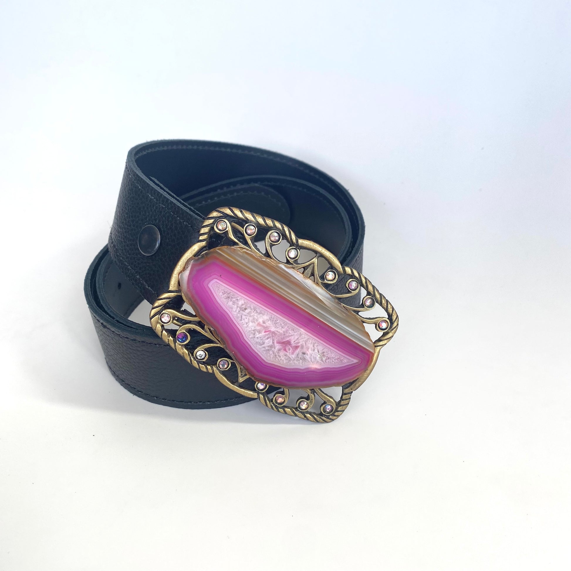 Cinturón Ágata Fucsia