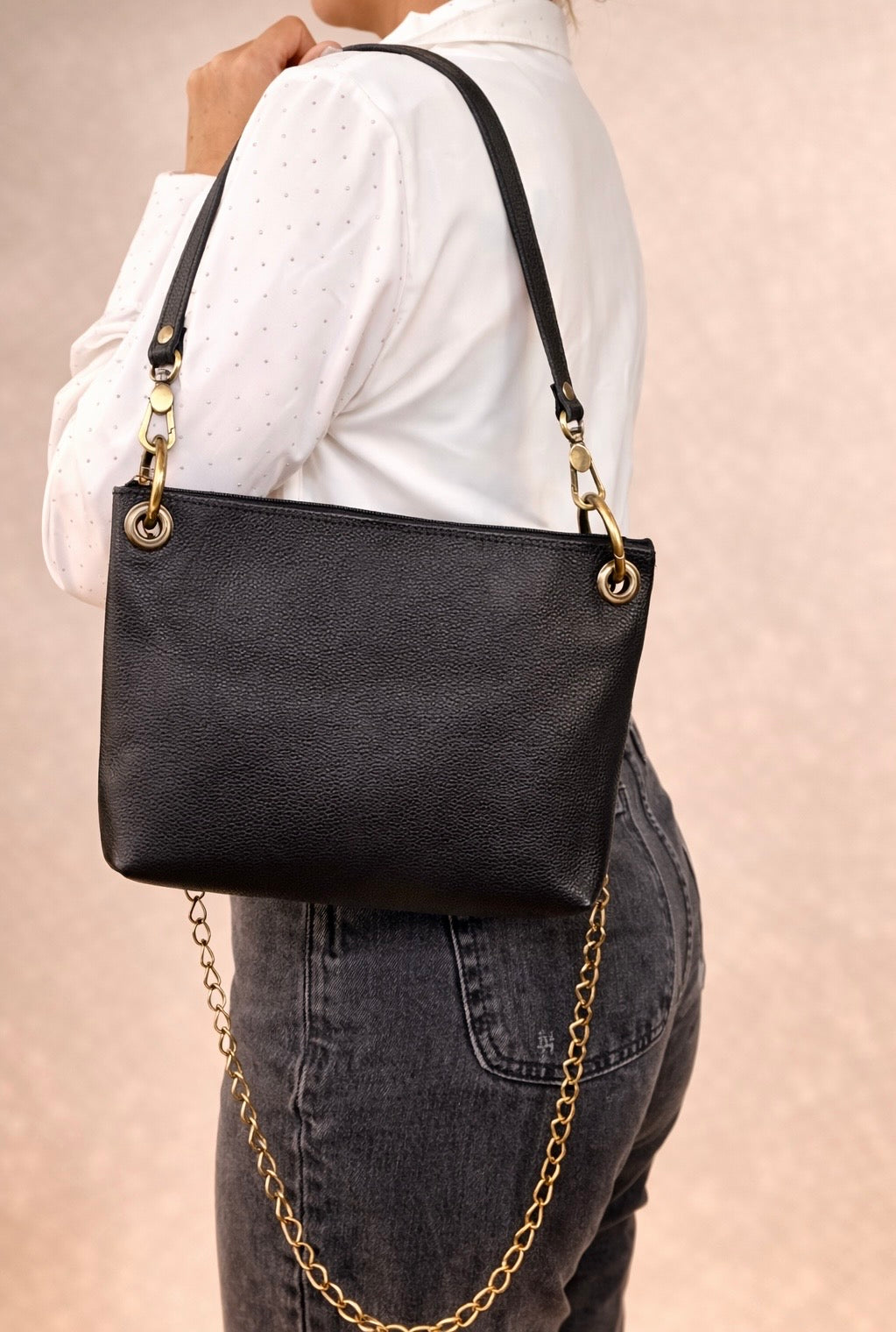 Cartera Imperia Mini Negra