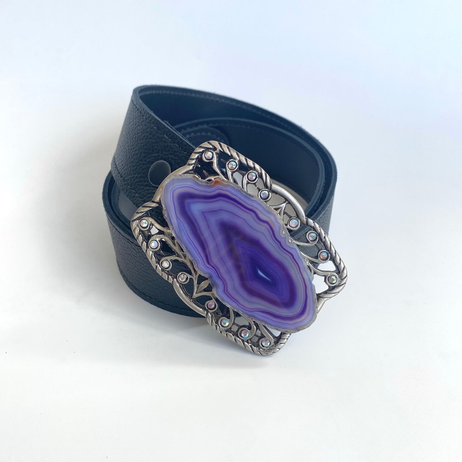 Cinturón Ágata Morada