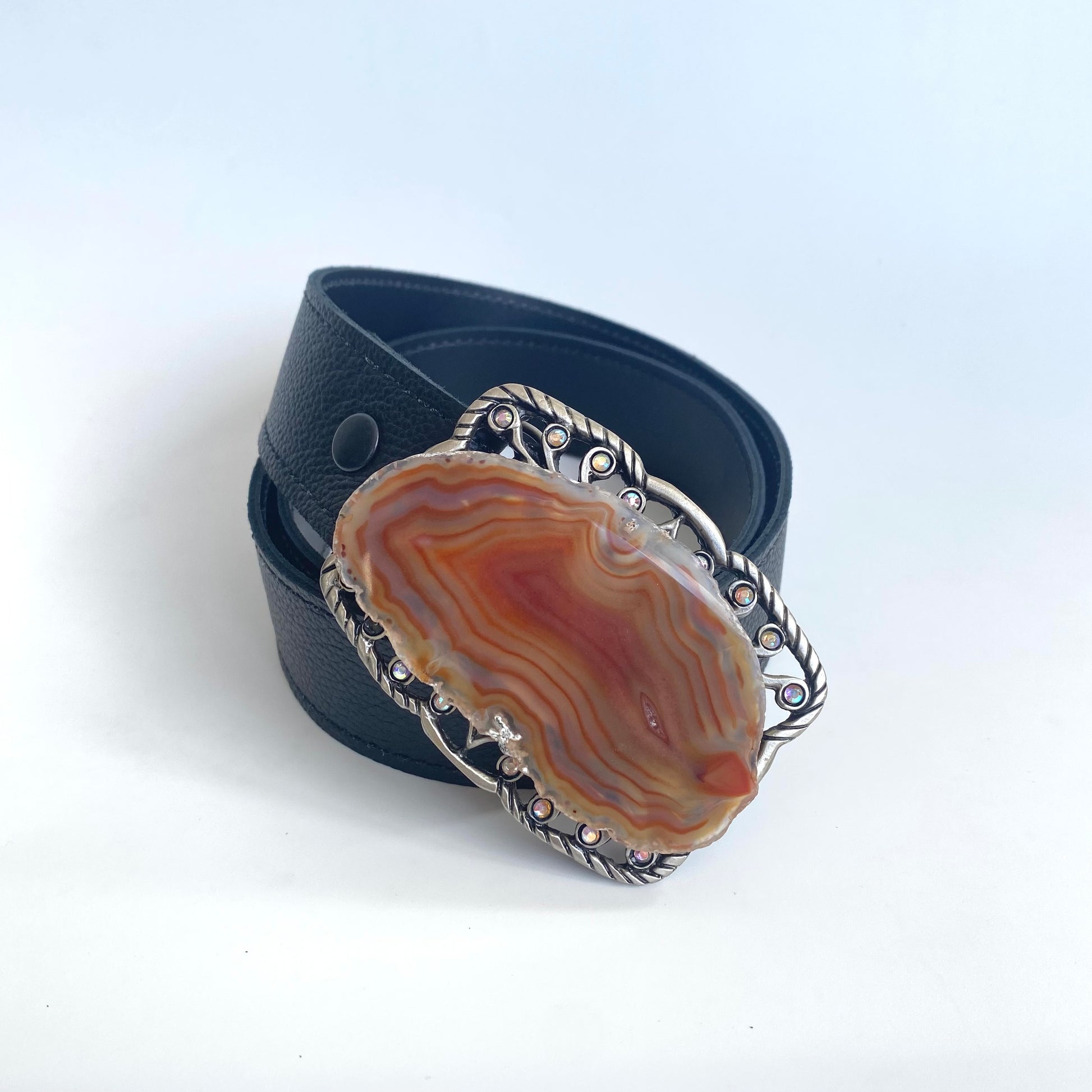 Cinturón Ágata Café